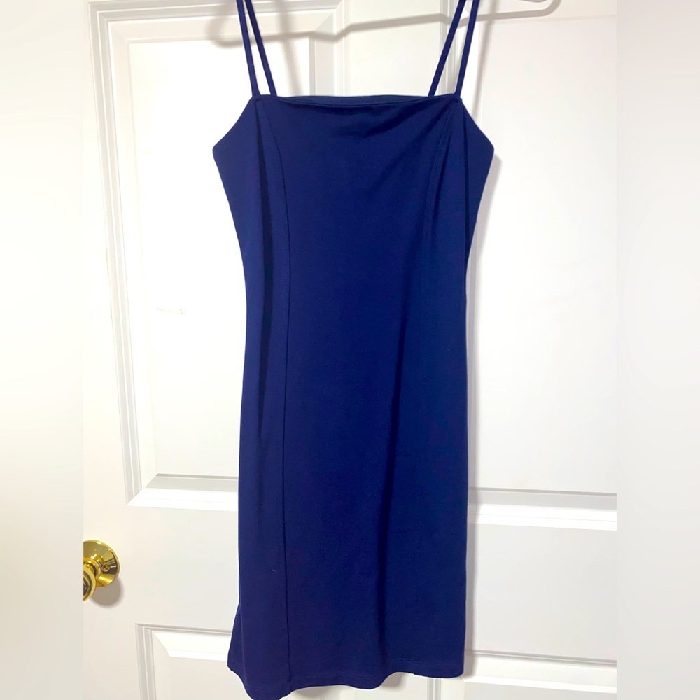NWOT Navy Blue Bodycon Dress